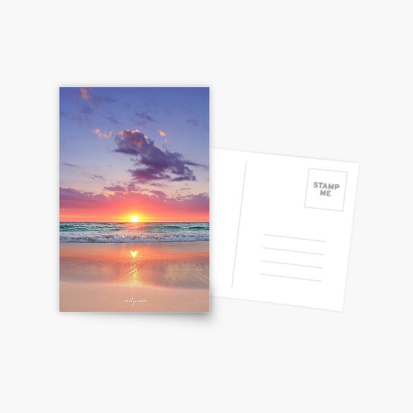 Heart Reflection Postcard