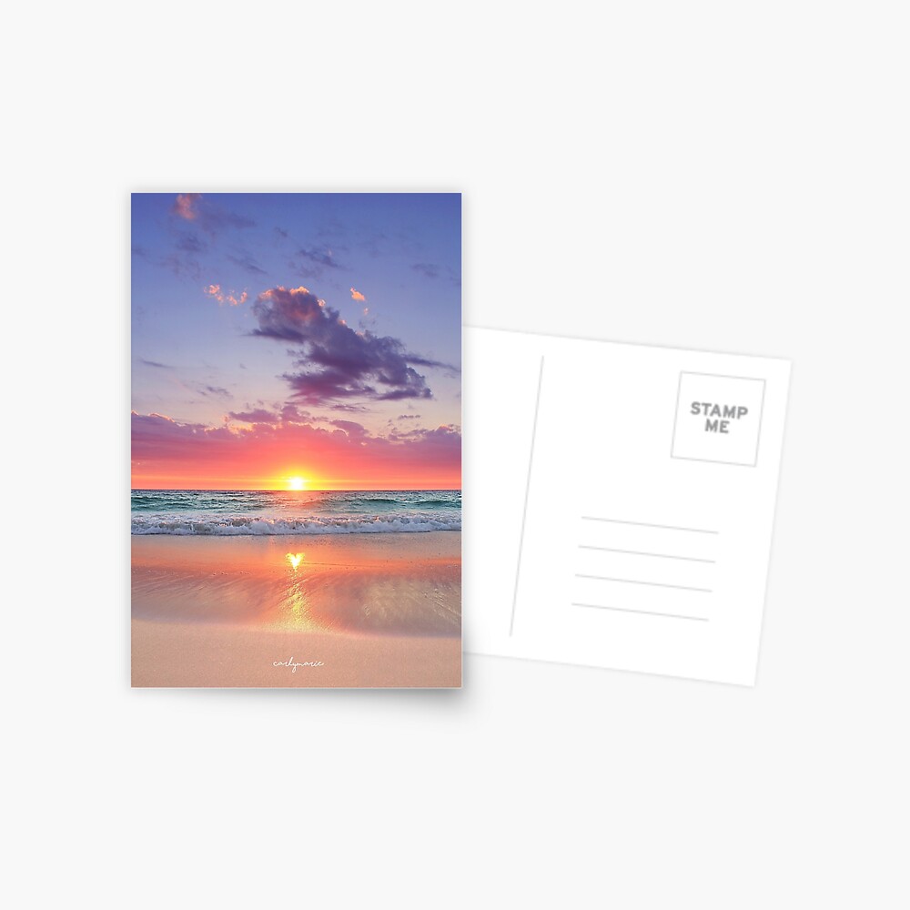 Heart Reflection Postcard