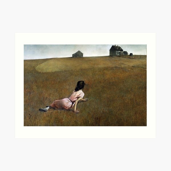 Christina's World - Andrew Wyeth Art Print