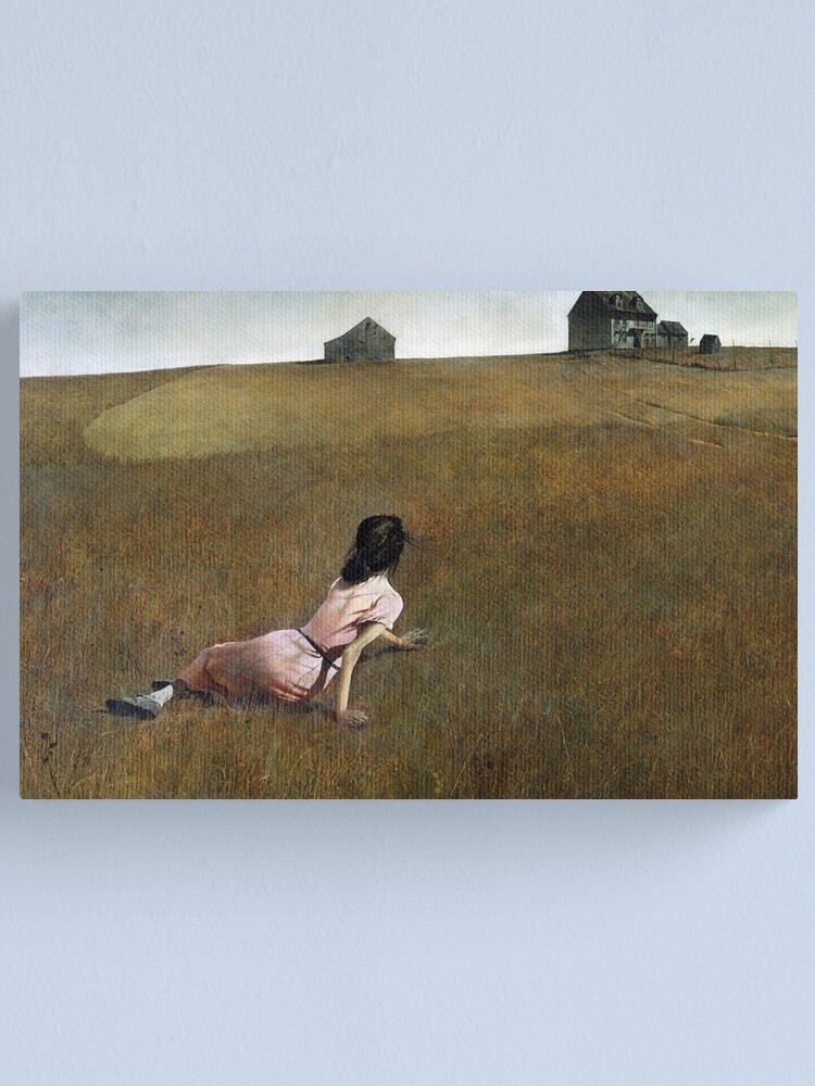 Alternate view of Christina's World - Andrew Wyeth Canvas Print