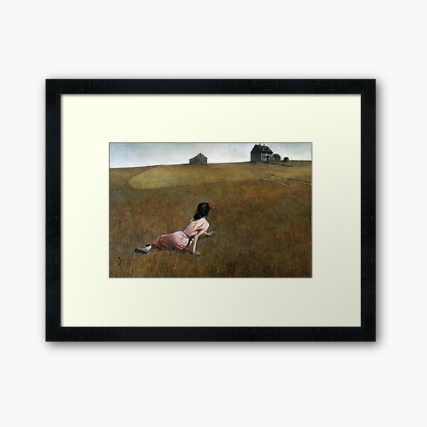 Christina's World - Andrew Wyeth Framed Art Print