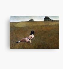 Christina's World - Andrew Wyeth Canvas Print
