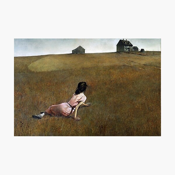 Christina's World - Andrew Wyeth Photographic Print