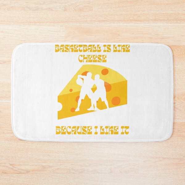 Item preview, Basketball is like cheese, because I like it designed and sold by Laugh-Lines.
