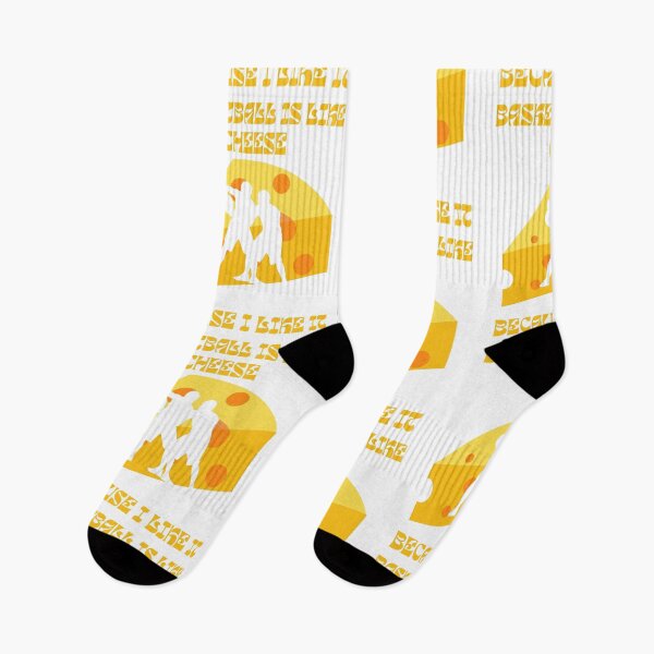 Item preview, Basketball is like cheese, because I like it designed and sold by Laugh-Lines.
