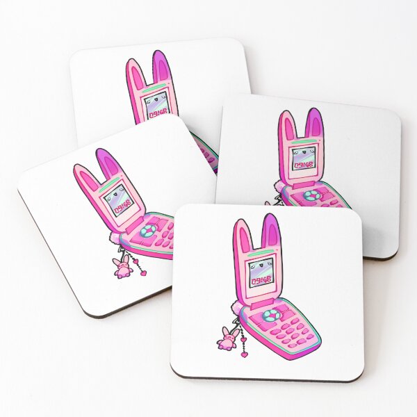 Item preview, Cute bunny flip phone designed and sold by violeteale.