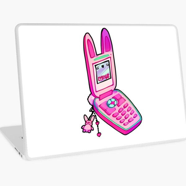 The kawaii japanese flip phone  Sticker for Sale by AnGoArt