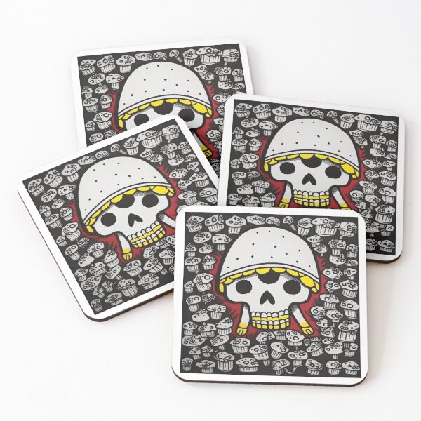 Item preview, Pop Art Skull Mushroom Design - Bold & Edgy Art for Unique Style Lovers designed and sold by TVBArchive.