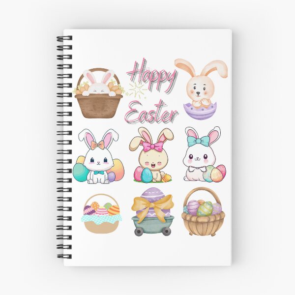 Item preview, Happy Easter, Adorable Bunnies and Basket of eggs Shirts  designed and sold by chicink.