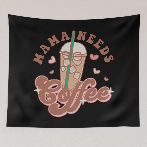 Item preview, Mama Needs Coffee - Funny Vintage designed and sold by printify.
