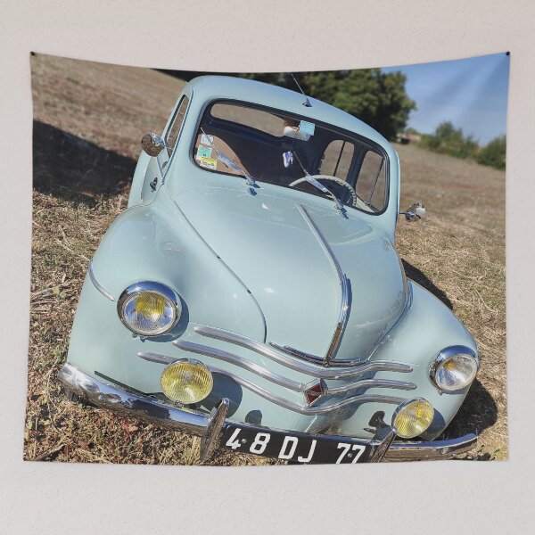 Item preview, Renaul* 4CV, classic old vintage French car. designed and sold by JonDelorme.