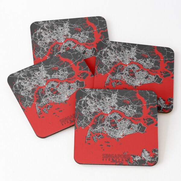 Item preview, Singapore City Map - Oriental designed and sold by deMAP.