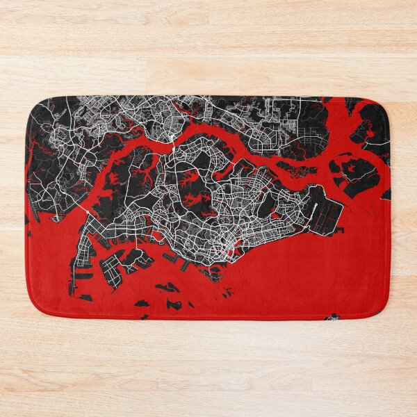 Item preview, Singapore City Map - Oriental designed and sold by deMAP.