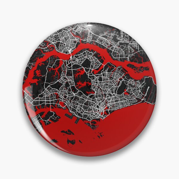 Item preview, Singapore City Map - Oriental designed and sold by deMAP.