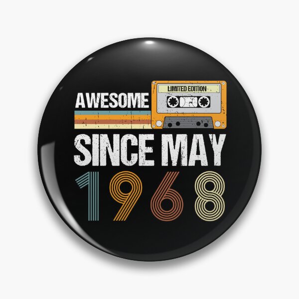 Item preview, Awesome Since May 1968 | Made In 1968 | vintage May 1968 designed and sold by AMINE  ★★★★★.