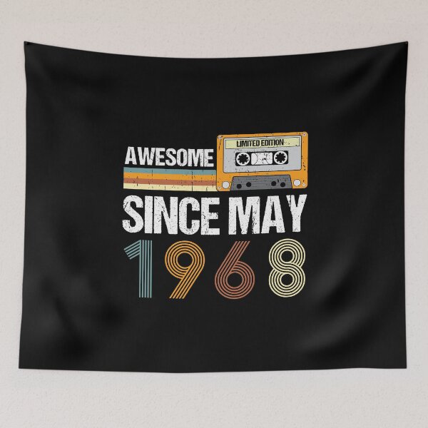 Item preview, Awesome Since May 1968 | Made In 1968 | vintage May 1968 designed and sold by AMINE  ★★★★★.