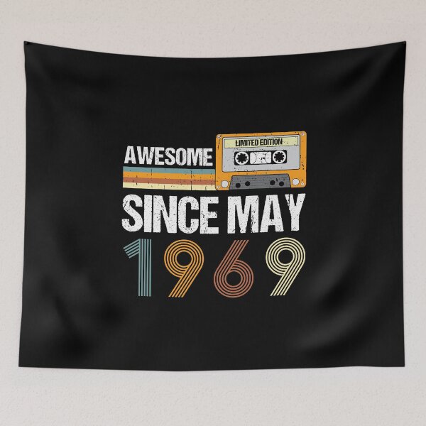 Item preview, Awesome Since May 1969 | Made In 1969 | Vintage May 1969 designed and sold by AMINE  ★★★★★.