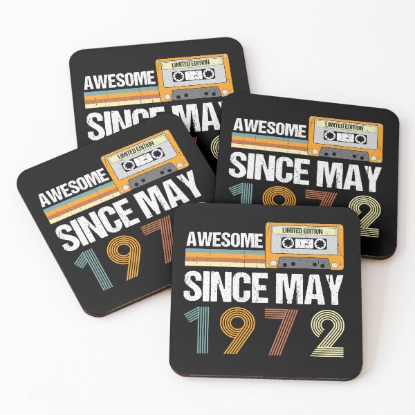 Item preview, Awesome Since May 1972 | Made In 1972 | Vintage May 1972 designed and sold by AMINE  ★★★★★.