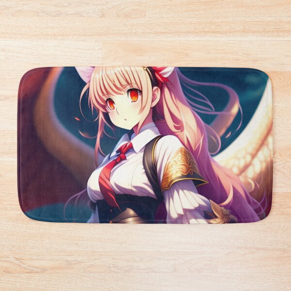 Item preview, Warrior Girl with Dragon Fantasy Anime AI Art designed and sold by unusualillusion.
