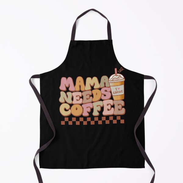 Item preview, Mama Needs Coffee - Funny Retro Mom designed and sold by printify.
