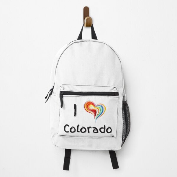 Item preview, I Love Colorado with a Colorful Swirling Heart designed and sold by Expressive Vision.