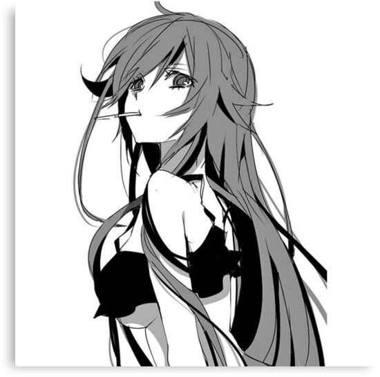 Aesthetic Girl Canvas Prints By Skyzodesu Redbubble
