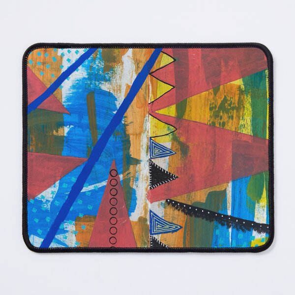 Item preview, Abstract acrylic painting on gesso covered paper designed and sold by thediyspirit.
