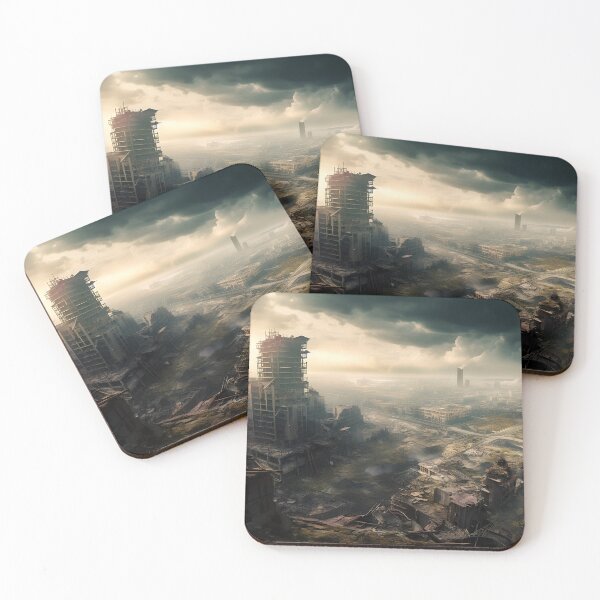 Item preview, Desolate Cityscape designed and sold by CreationP.