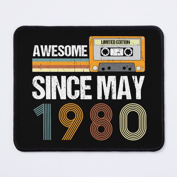 Item preview, Awesome Since May 1980 | Made In 1980 | Vintage May 1980 designed and sold by AMINE  ★★★★★.
