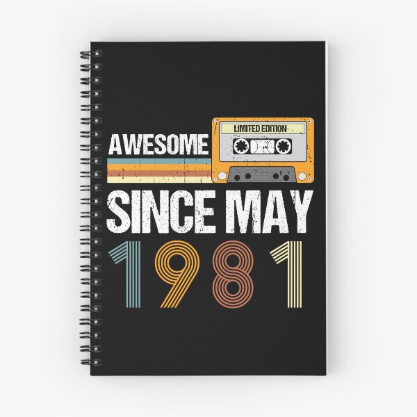 Item preview, Awesome Since May 1981 | Made In 1981 | Vintage May 1981 designed and sold by AMINE  ★★★★★.