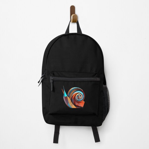 Item preview, Abstract Snail Art: A Colorful Twist on Wildlife Imagery designed and sold by FiveIntentions.