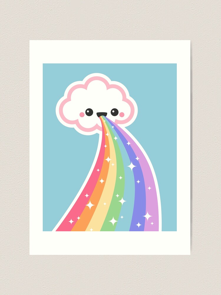 Free: Tumblr Cloud Rainbow Cute - Cute Things To Draw 