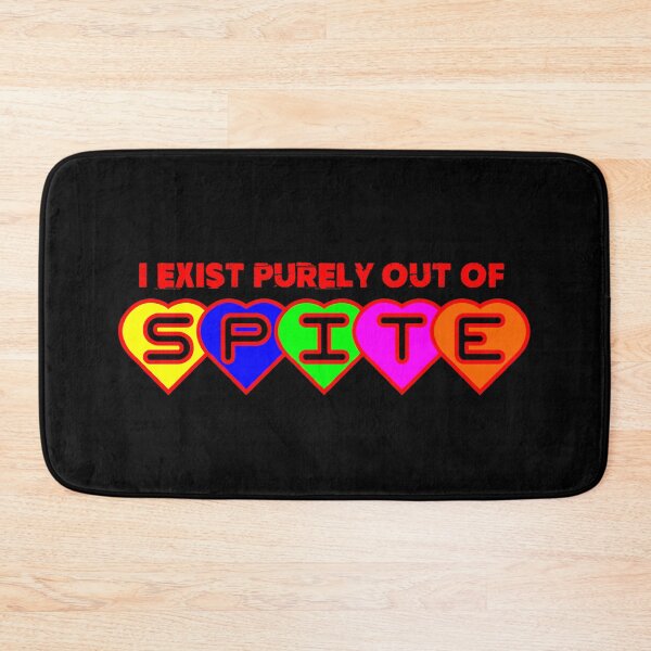 Item preview,  I exist purely out of spite - with love and acceptance XD hearts colorful sarcasm designed and sold by IMNIUM.
