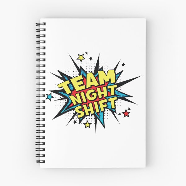 Item preview,  Team Night Shift - Comic Edition designed and sold by TaraGbear.