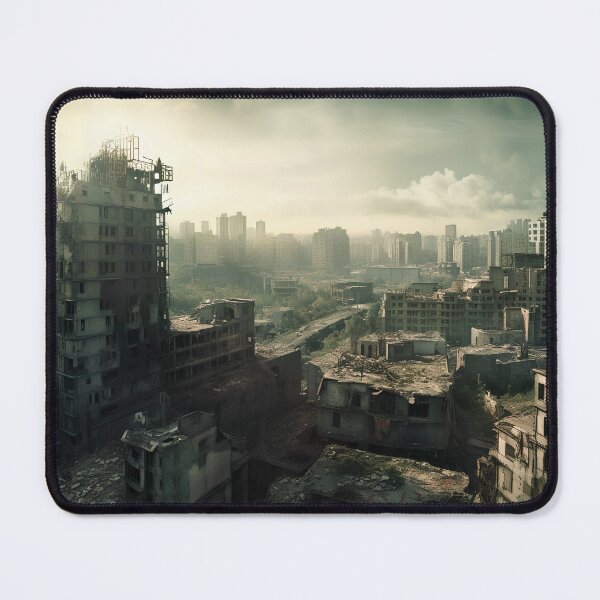 Item preview, Desolate City Under Cloudy Skies designed and sold by CreationP.