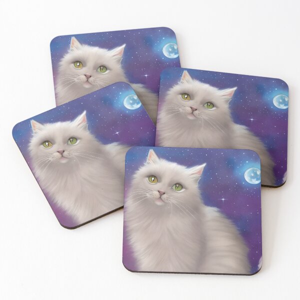 Item preview, Angelic White Cat designed and sold by Ravensplace22.