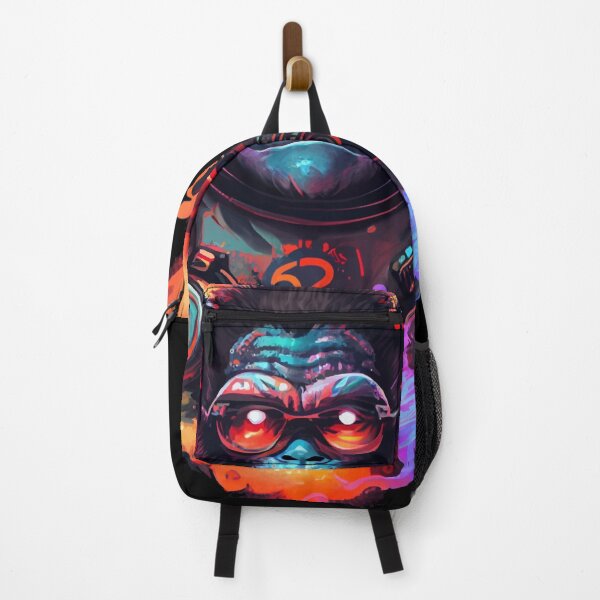 Item preview, Cyberpunk Ape Portrait Sci-Fi Galactic Ape Explorer designed and sold by AlNoah.