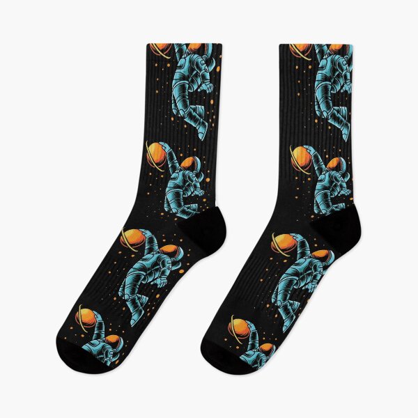 Item preview, Slam Dunk in Space on Black | Astronaut designed and sold by KatsCanvas.