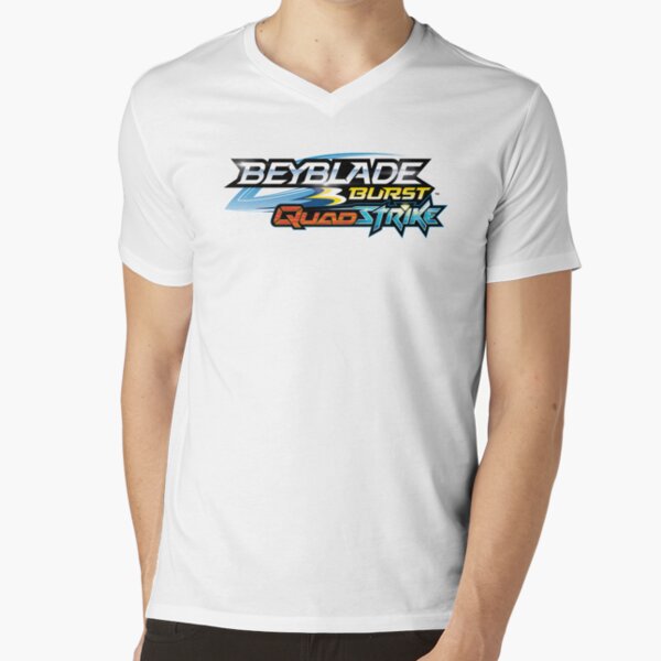 Beyblade Burst Quadstrike Logo Unisex T-Shirt - Teeruto