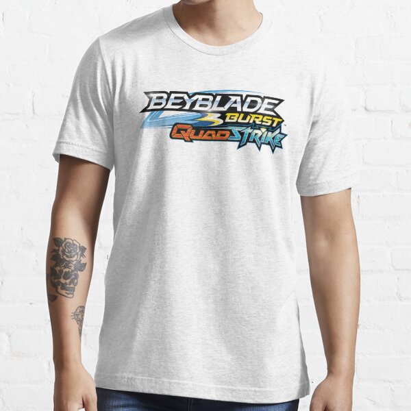 Beyblade Burst Quadstrike Logo Unisex T-Shirt - Teeruto