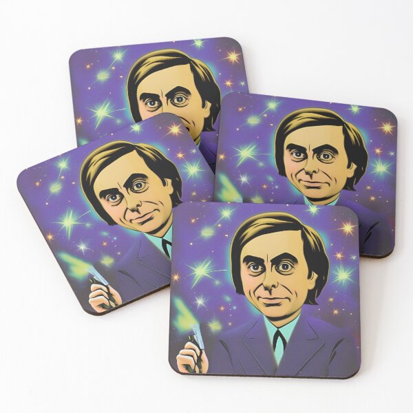 Item preview, Pop art portrait of Carl Sagan designed and sold by brandway.