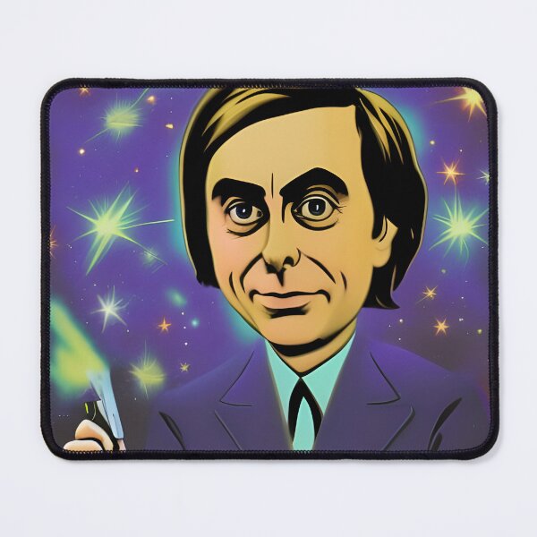 Item preview, Pop art portrait of Carl Sagan designed and sold by brandway.