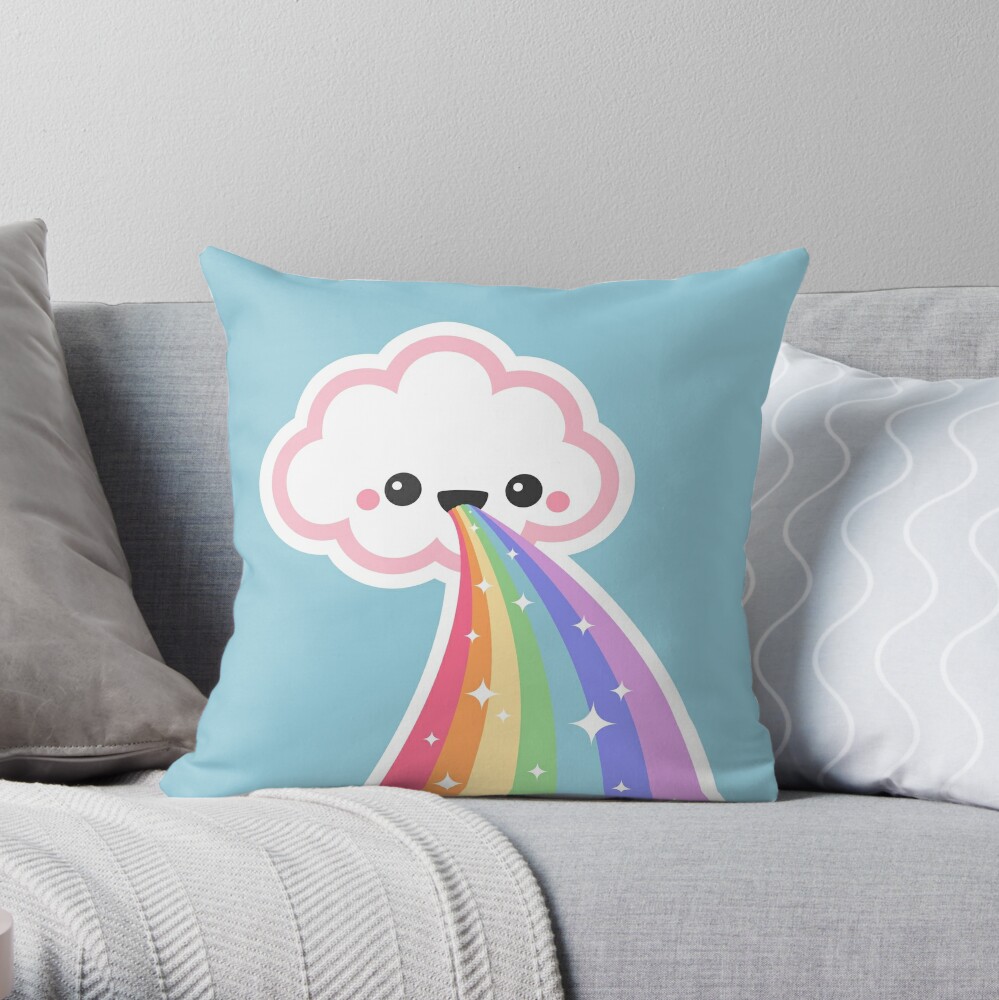 Lovely Smile Clouds Children's Pillow Cute Cloud Pillow Cushion