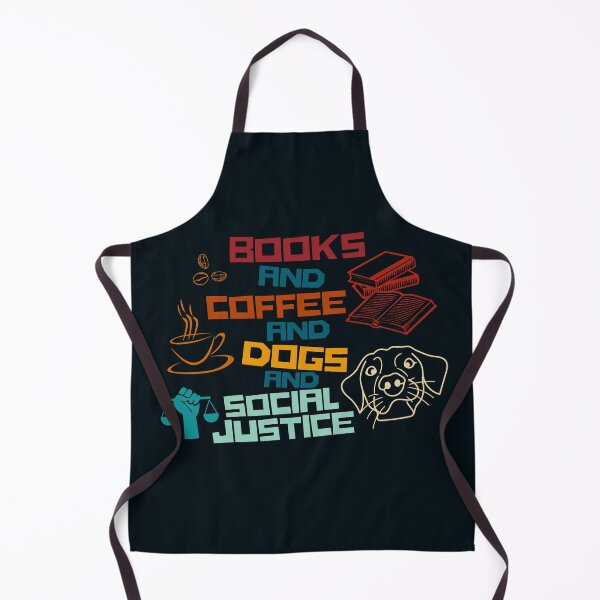 Item preview, Books and Coffee and Dogs and Social Justice designed and sold by SkyAfterDusk.