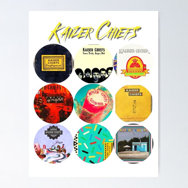 Artikel-Vorschau von Kaiser Chiefs Essential T-Shirt | Aufkleber | Kaiser Chiefs Band Sweatshirt, designt und verkauft von Fanart1991.