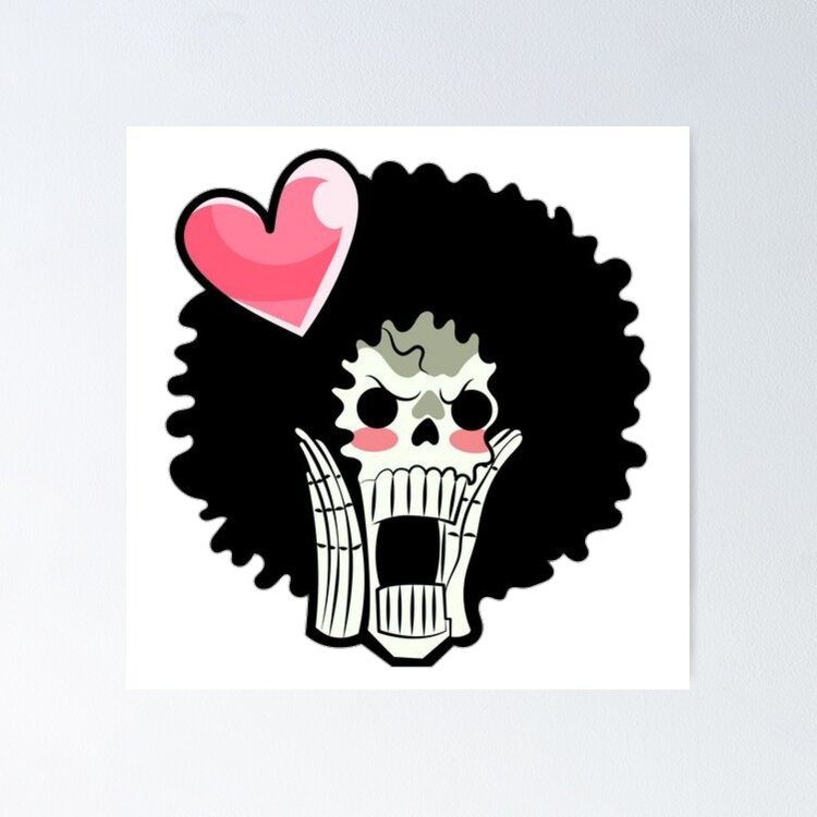 Brook love Sticker
