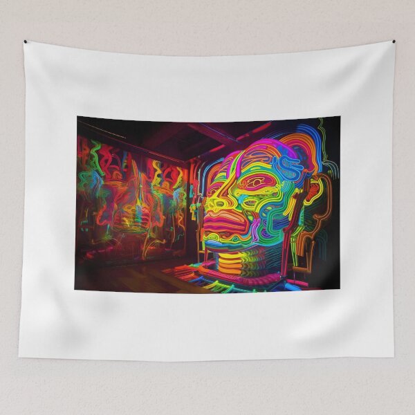 Item preview, Abstract Neon Glow Art designed and sold by PeteRascal.