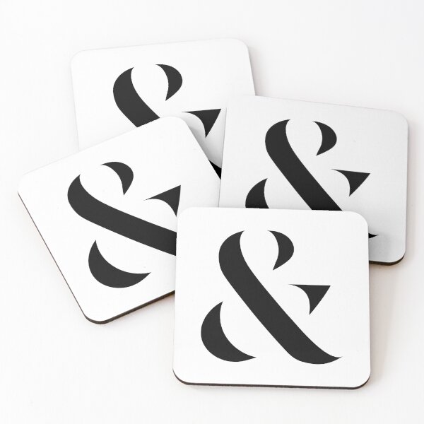 Item preview, Ampersand & (Black) designed and sold by STUDIO-72.