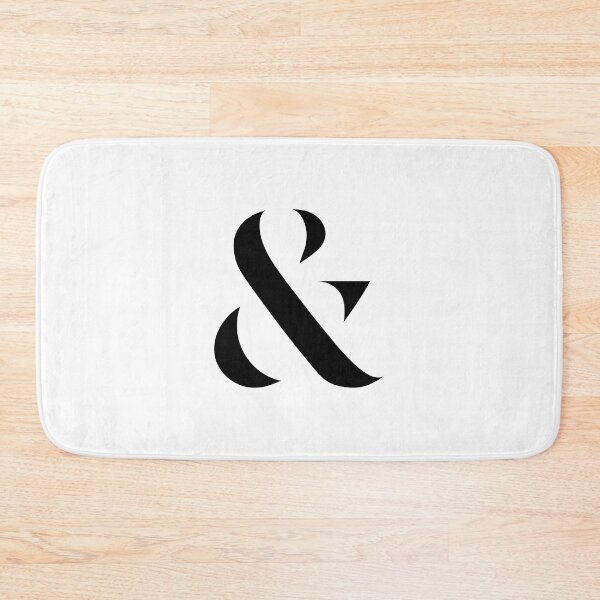 Item preview, Ampersand & (Black) designed and sold by STUDIO-72.