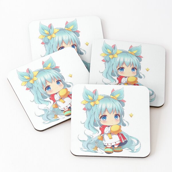 Item preview, Bubble Tea Companion - Kawaii Anime Chibi Girl  designed and sold by AysuDesign.